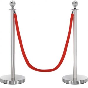 Stainless Steel Stanchion Posts Queue